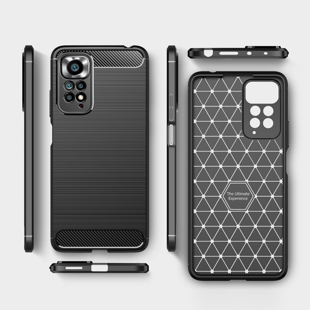Xiaomi Redmi Note 11 Pro Cover TPU Brushed Sort
