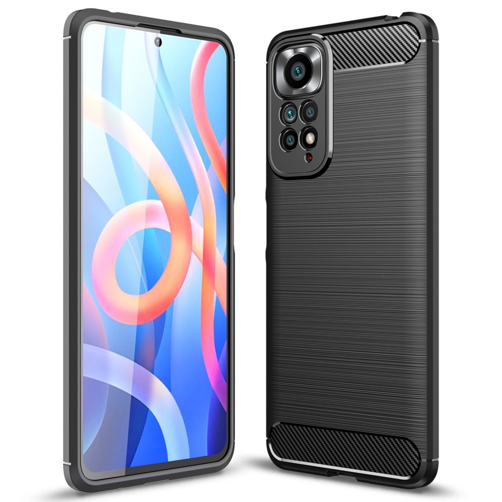 Brushed TPU Cover Xiaomi Redmi Note 11 Black