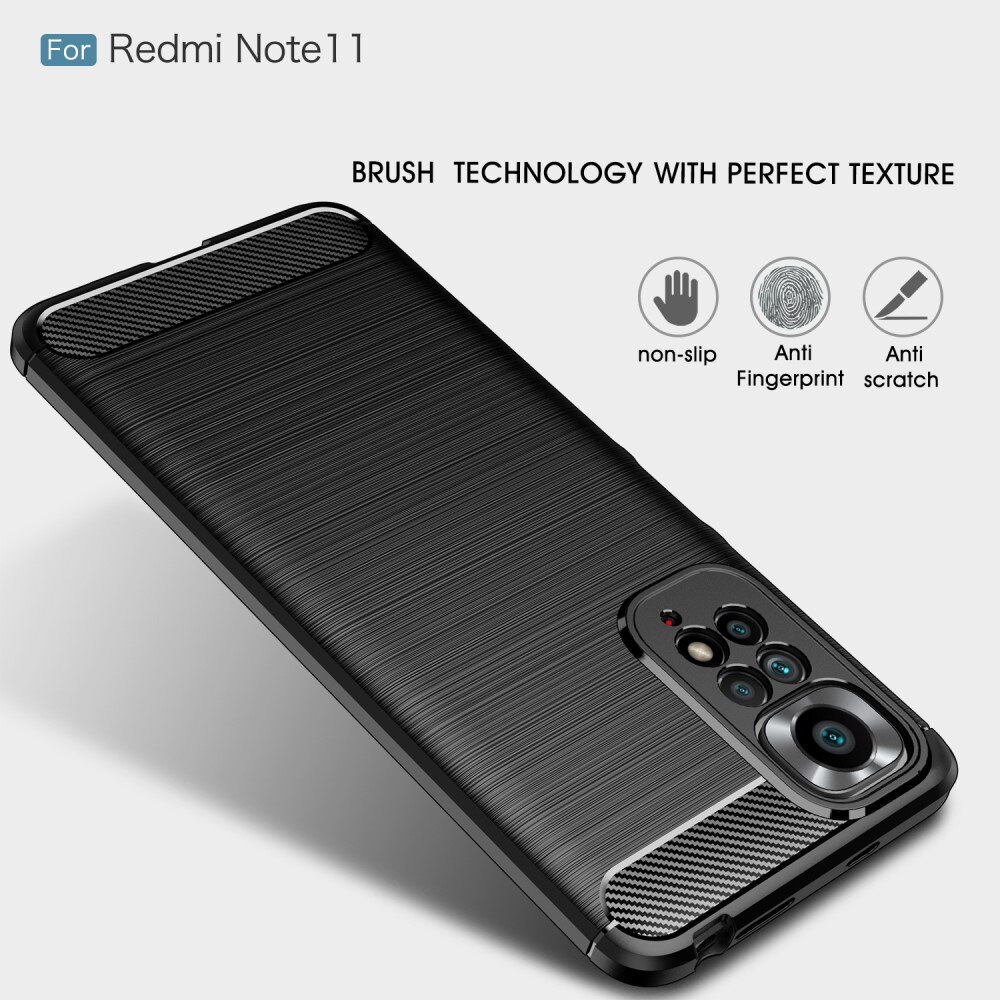 Xiaomi Redmi Note 11 Cover TPU Brushed Sort