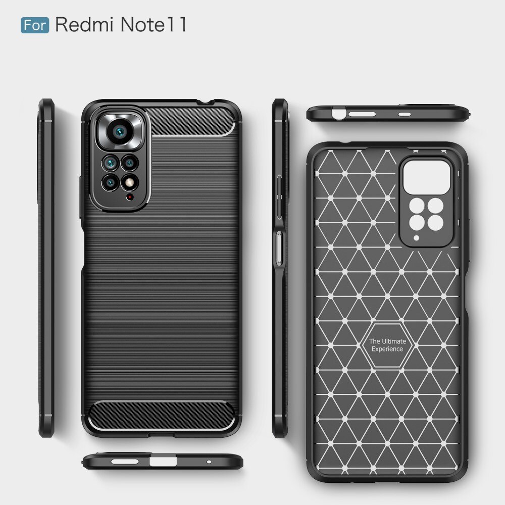 Xiaomi Redmi Note 11 Cover TPU Brushed Sort