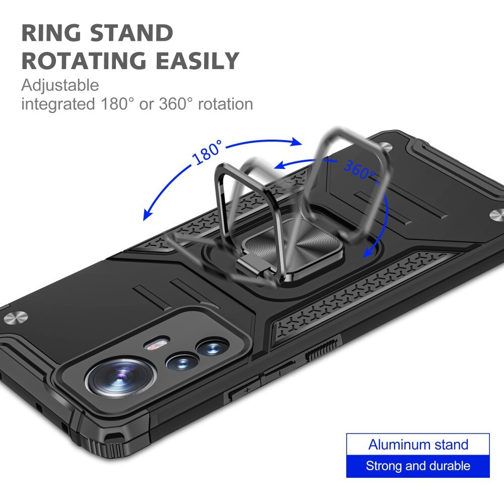 Hybridcover Tech Ring Xiaomi 12 Pro sort