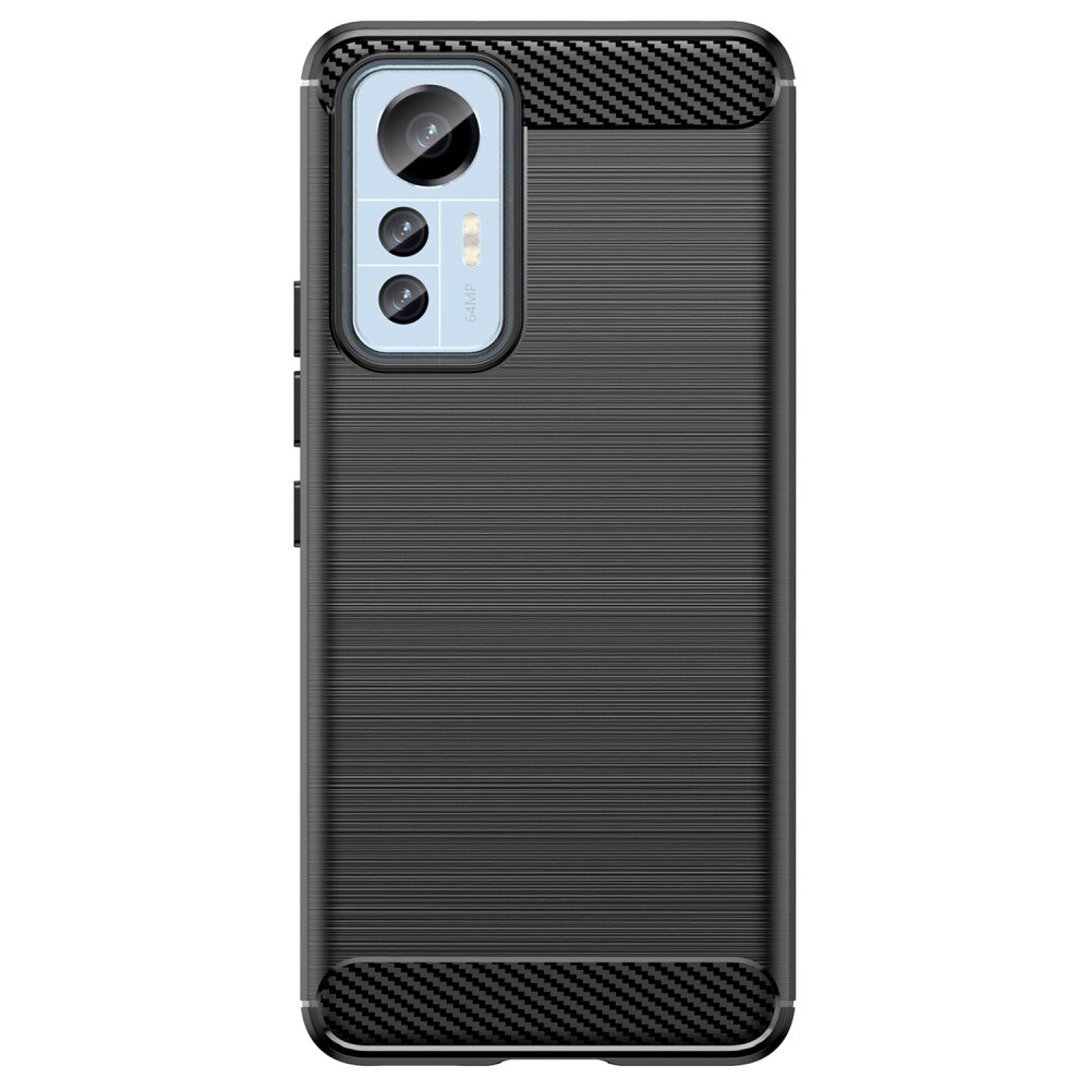 Xiaomi 12 Lite Cover TPU Brushed Black