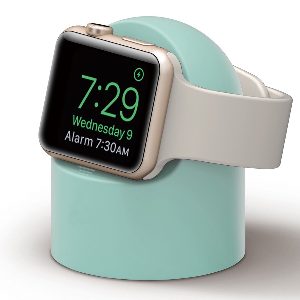 Ladestander Apple Watch turkis