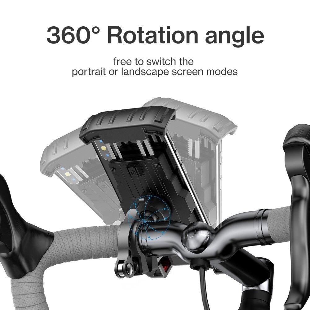 JR-ZS264 Mobilholder cykel sort