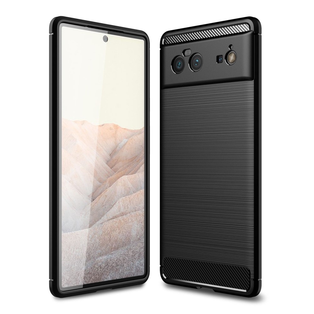 Google Pixel 6 Pro Cover TPU Brushed Sort