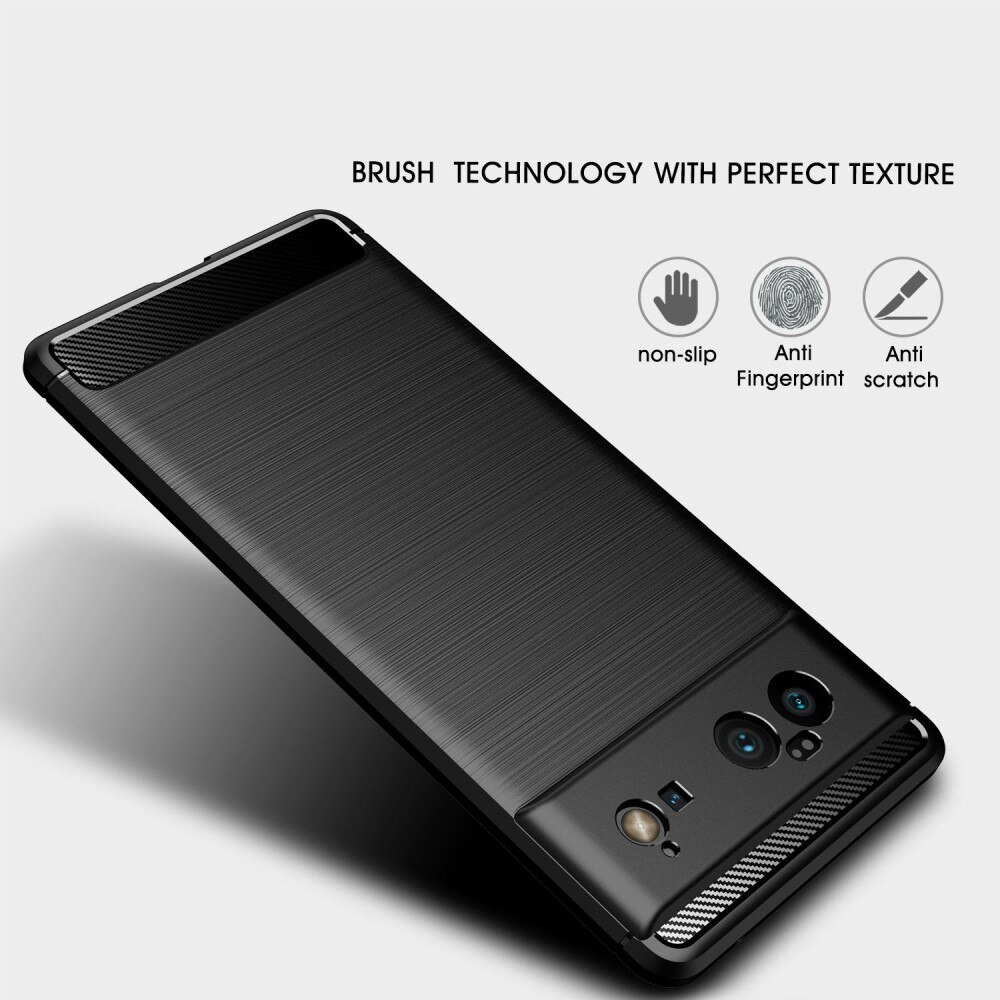 Google Pixel 6 Pro Cover TPU Brushed Sort