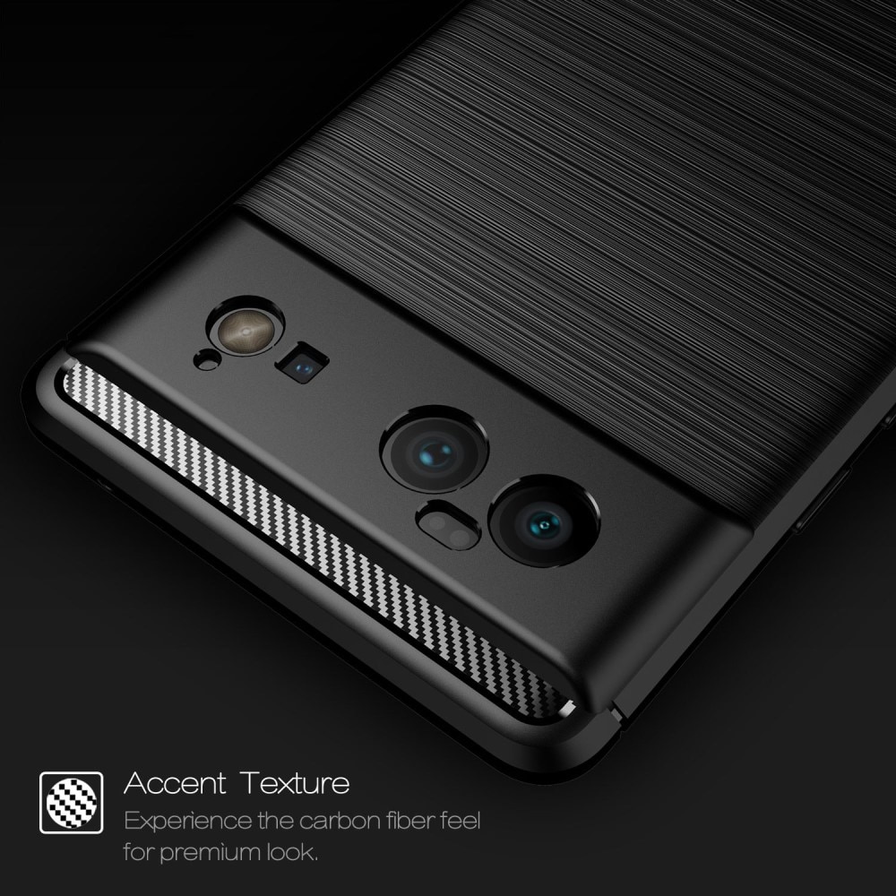 Google Pixel 6 Pro Cover TPU Brushed Sort