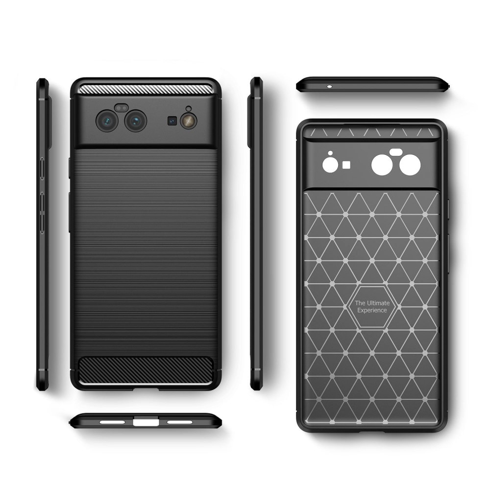 Google Pixel 6 Pro Cover TPU Brushed Sort