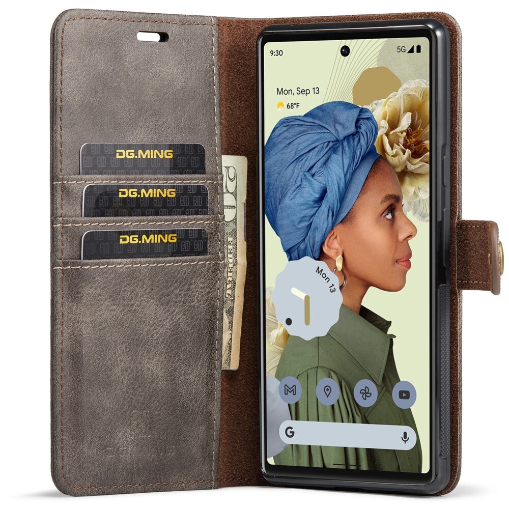 Magnet Wallet Google Pixel 6 Pro Brun