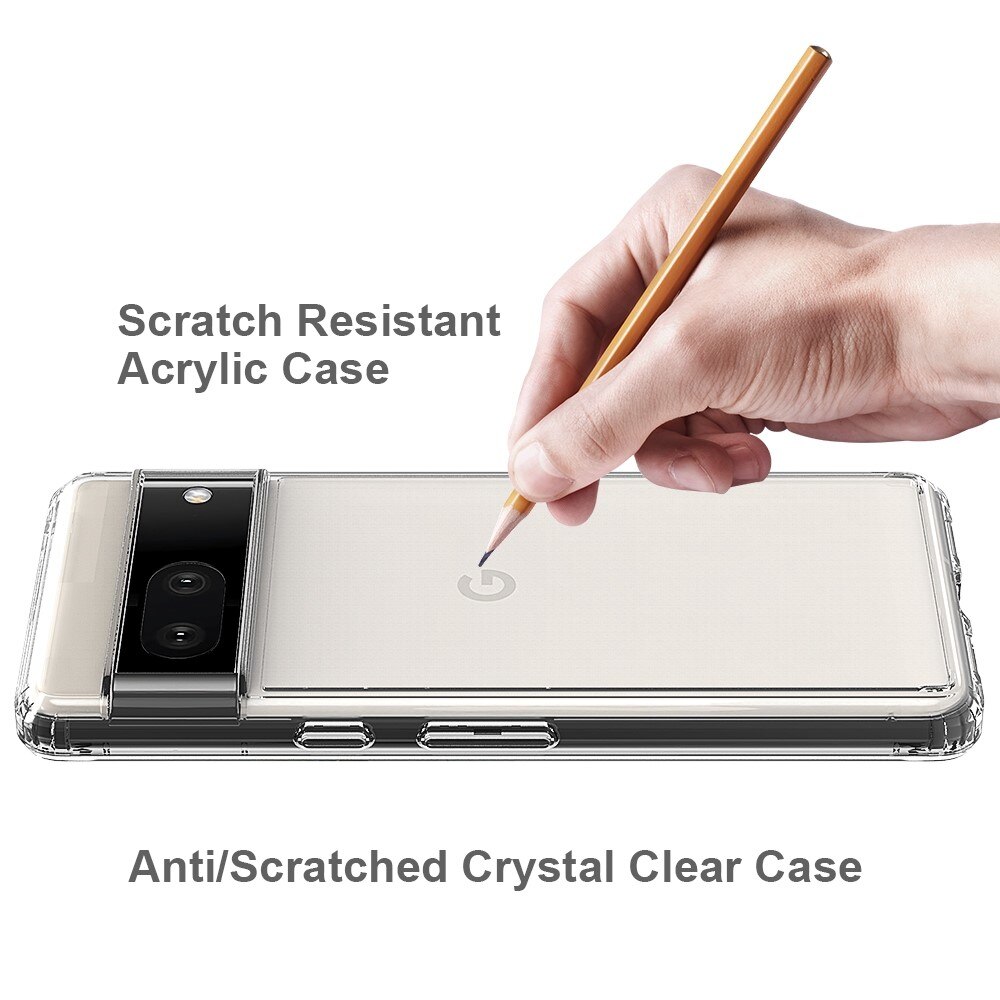 Crystal Hybrid Case Google Pixel 7 Transparent