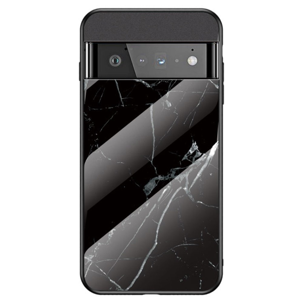 Cover Hærdet Glas Google Pixel 7 Pro sort marmor