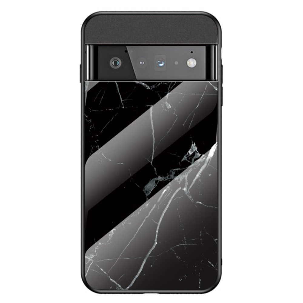 Cover Hærdet Glas Google Pixel 7 sort marmor