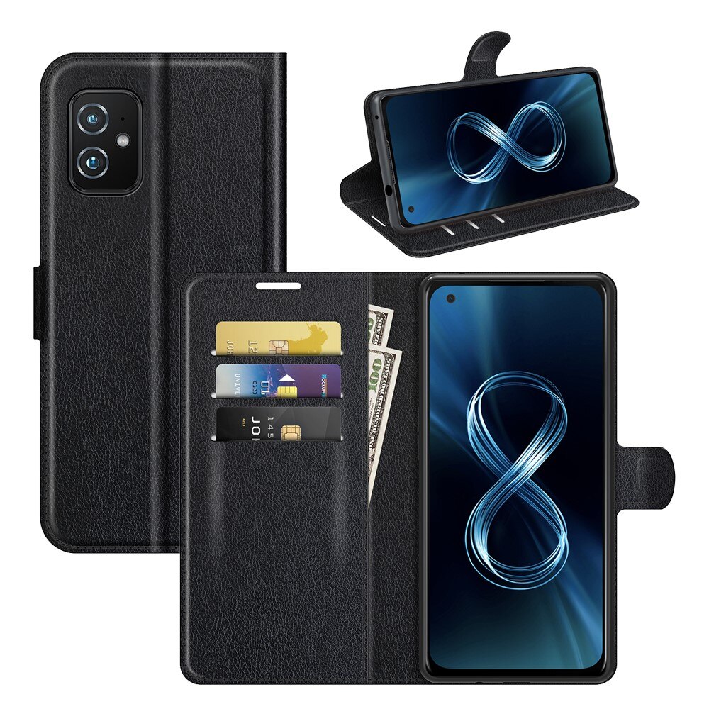 Mobiltaske Asus ZenFone 8 Sort