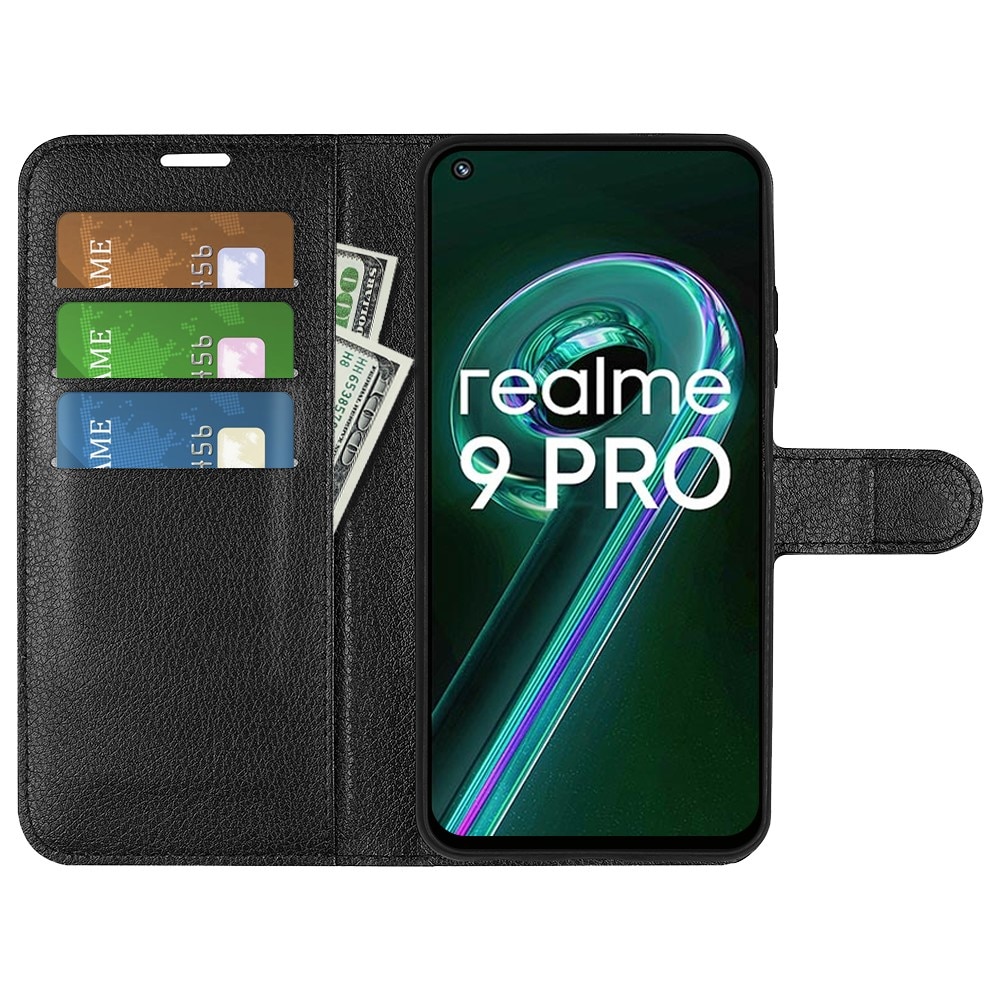 Mobiltaske Realme 9 Pro/OnePlus Nord CE 2 Lite 5G sort