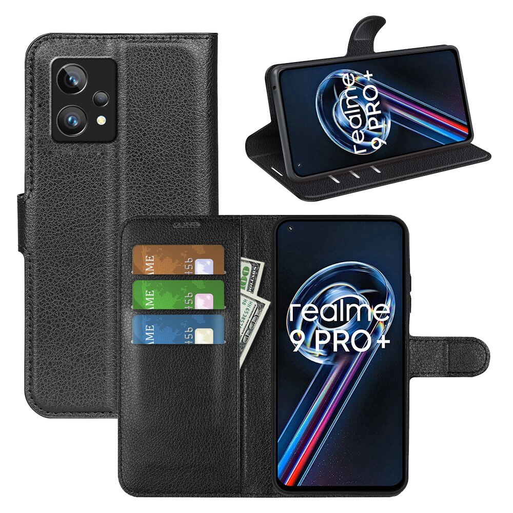 Mobiltaske Realme 9 Pro Plus Sort