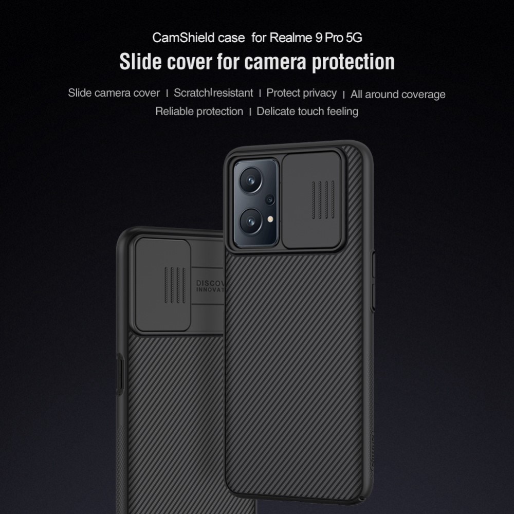 CamShield Cover Realme 9 Pro/OnePlus Nord CE 2 Lite 5G sort