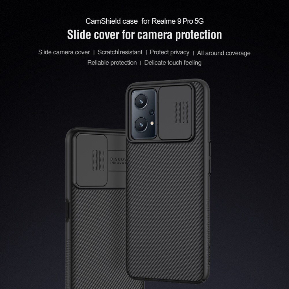 CamShield Cover OnePlus/Realme OnePlus Nord CE 2 Lite 5G/9 Pro Sort