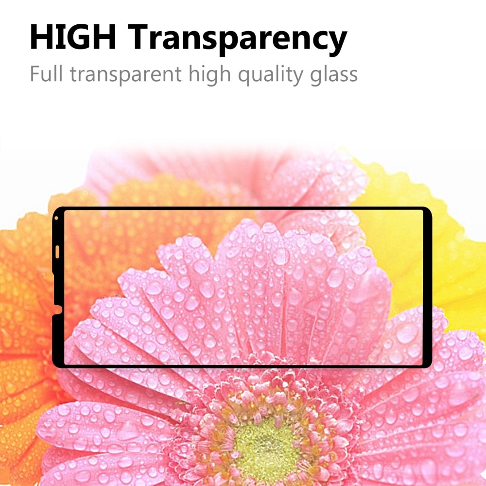 Full-fit Hærdet Glas Skærmbeskytter Sony Xperia 10 III