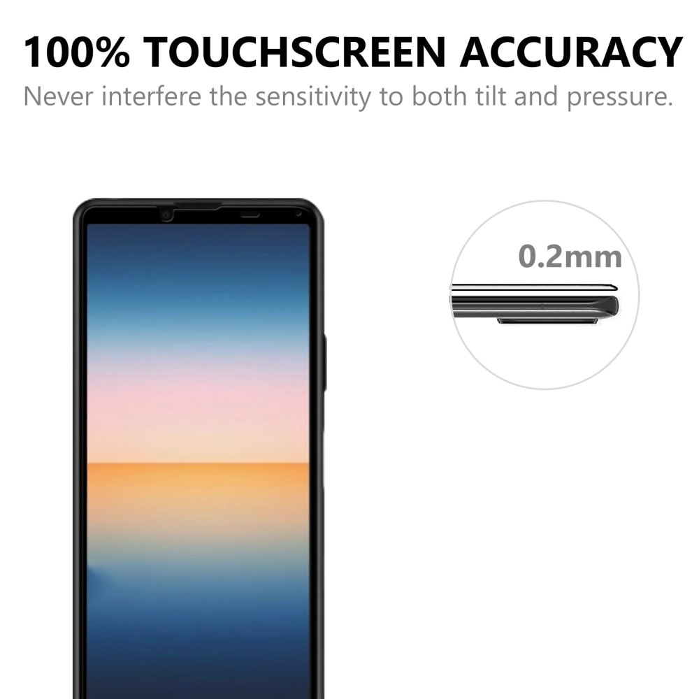 Full-fit Hærdet Glas Skærmbeskytter Sony Xperia 10 III