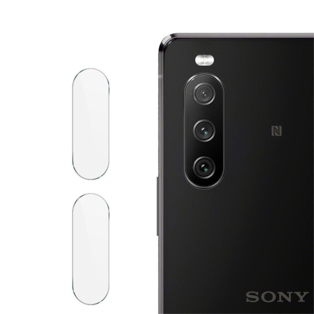 2-pak Hærdet Glas Linsebeskytter Sony Xperia 10 III