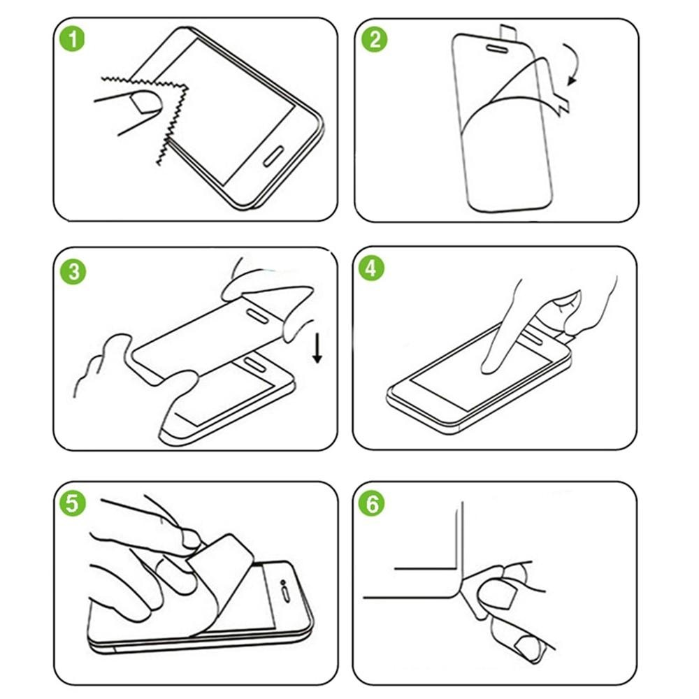Full-fit Hærdet Glas Skærmbeskytter iPhone SE (2022)