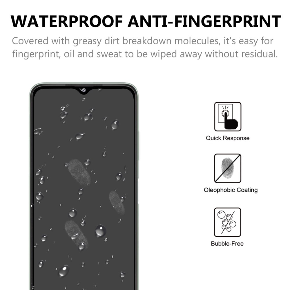 Full-fit Hærdet Glas Skærmbeskytter Samsung Galaxy A22 5G