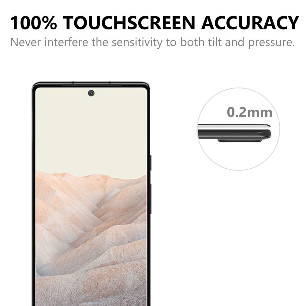 Full-fit Hærdet Glas Skærmbeskytter Google Pixel 6