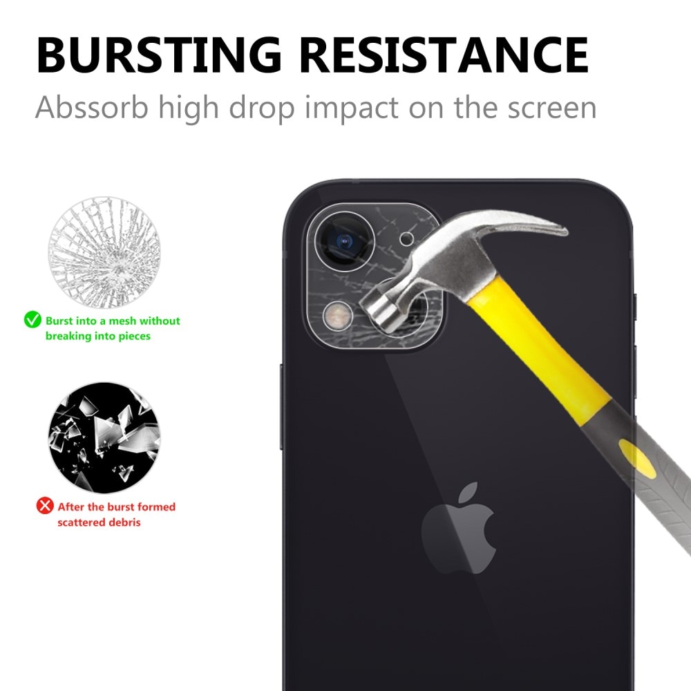 Hærdet Glas Linsebeskytter iPhone 13 Mini