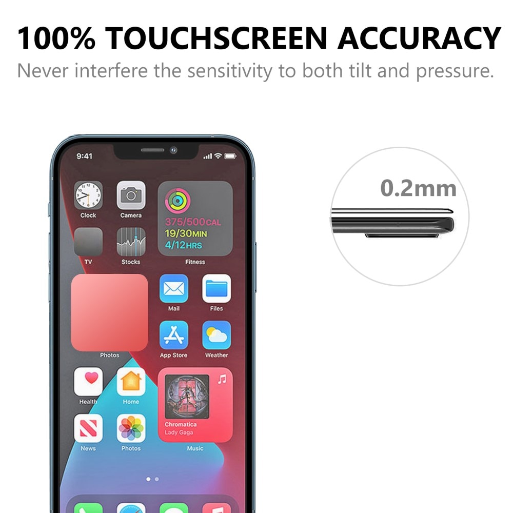 Full-fit Hærdet Glas Skærmbeskytter iPhone 13 Pro Max
