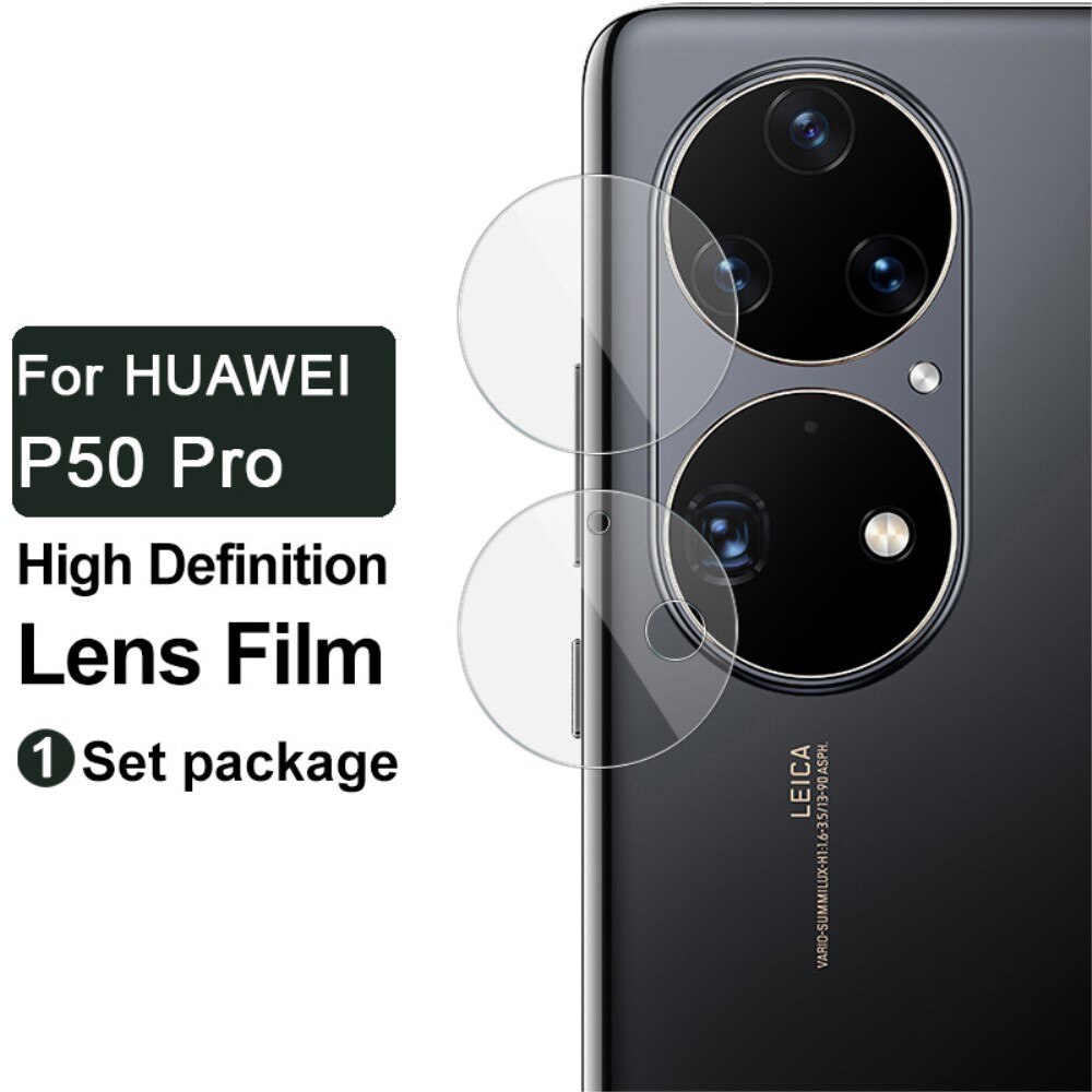 Hærdet Glas Linsebeskytter Huawei P50 Pro Gennemsigtig