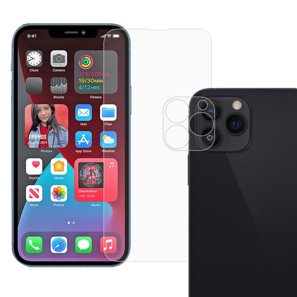 Hærdet Glas Skærmbeskytter & Linsebeskytter iPhone 13 Pro Max