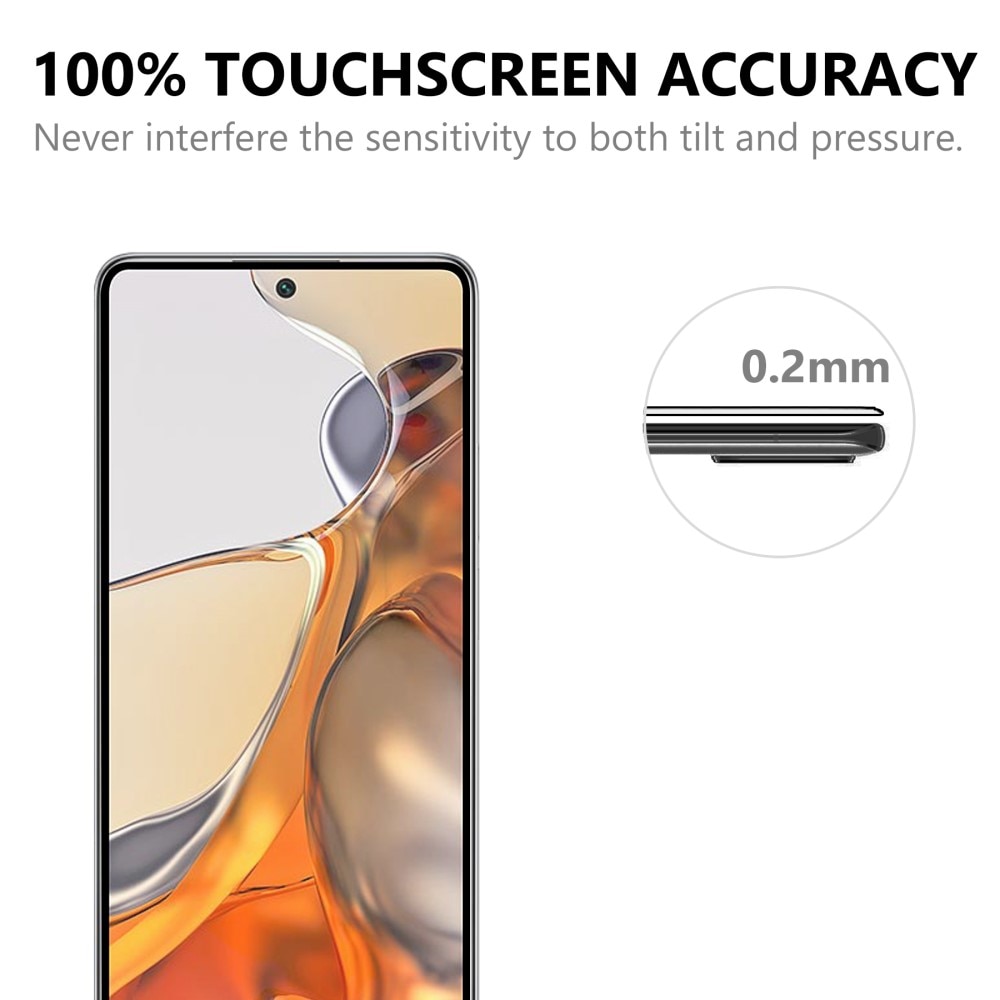 Full-fit Hærdet Glas Skærmbeskytter Xiaomi 11T/11T Pro