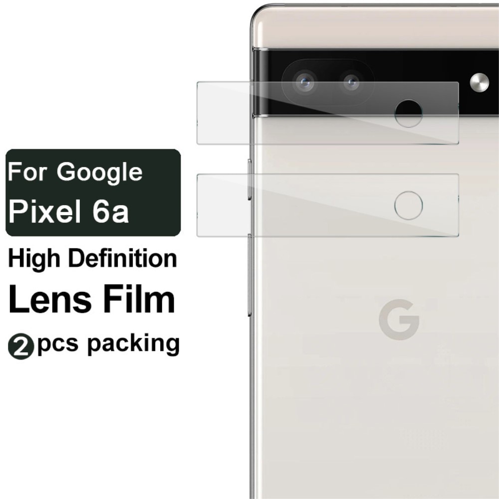 Hærdet Glas Linsebeskytter Google Pixel 6a (2-pak)