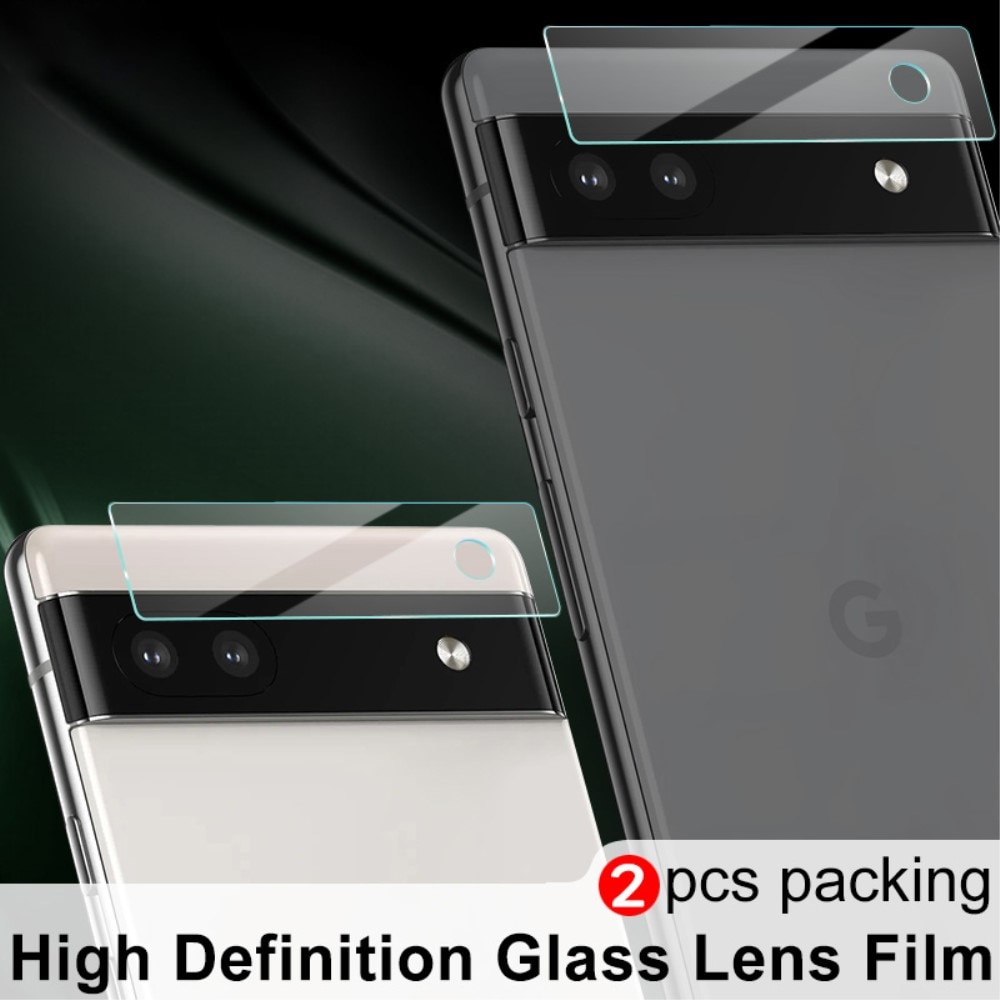 Hærdet Glas Linsebeskytter Google Pixel 6a (2-pak)