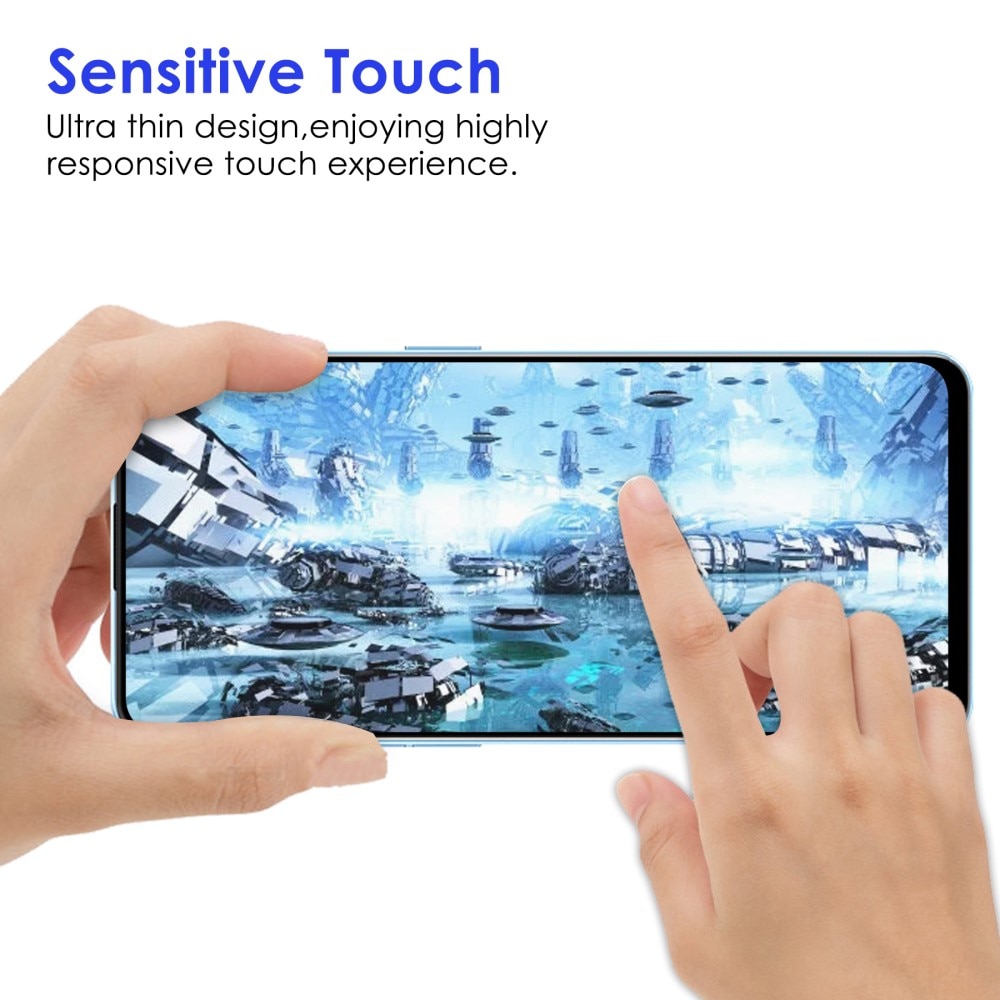 Full-fit Hærdet Glas Skærmbeskytter Samsung Galaxy A73 5G