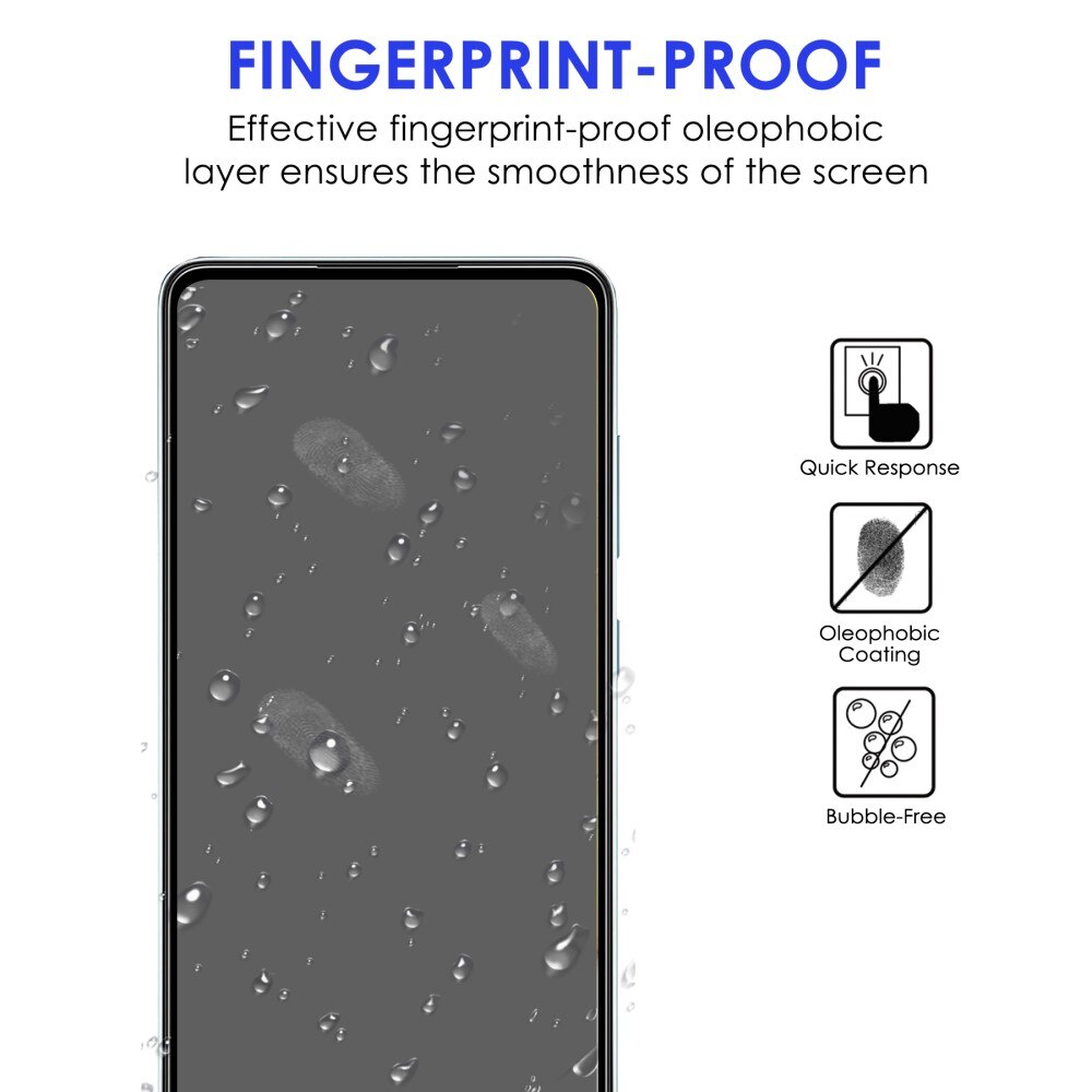 Full-fit Hærdet Glas Skærmbeskytter Samsung Galaxy A53