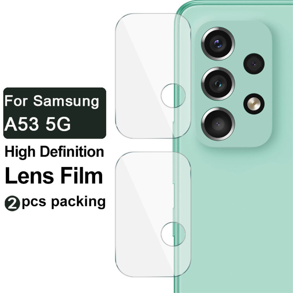 2-pak Hærdet Glas Linsebeskytter Samsung Galaxy A33/A53/A73