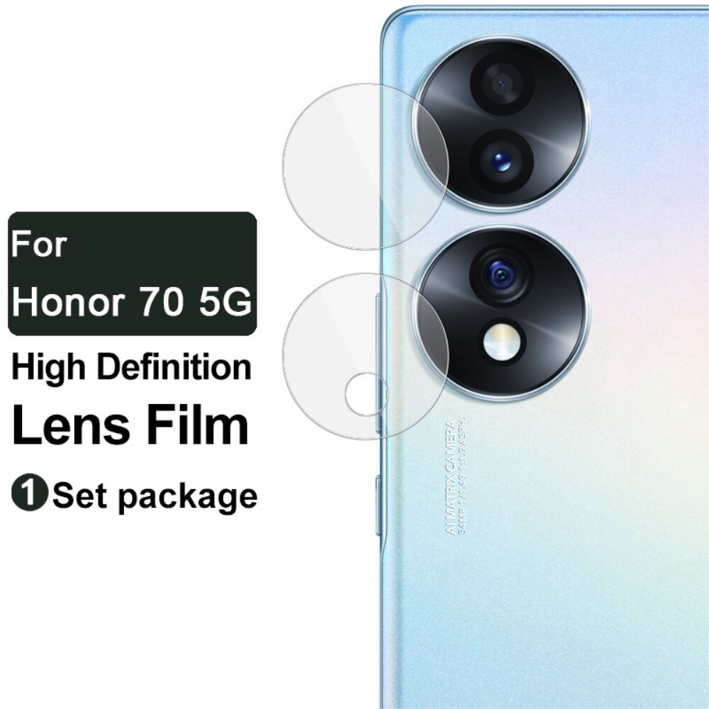 Hærdet Glas Linsebeskytter  Honor 70 Gennemsigtig