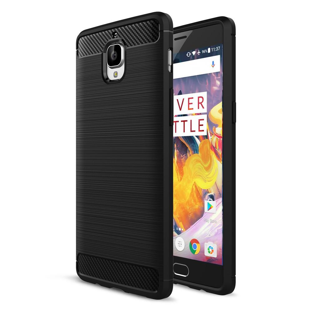 Brushed TPU Cover for OnePlus 3/3T black