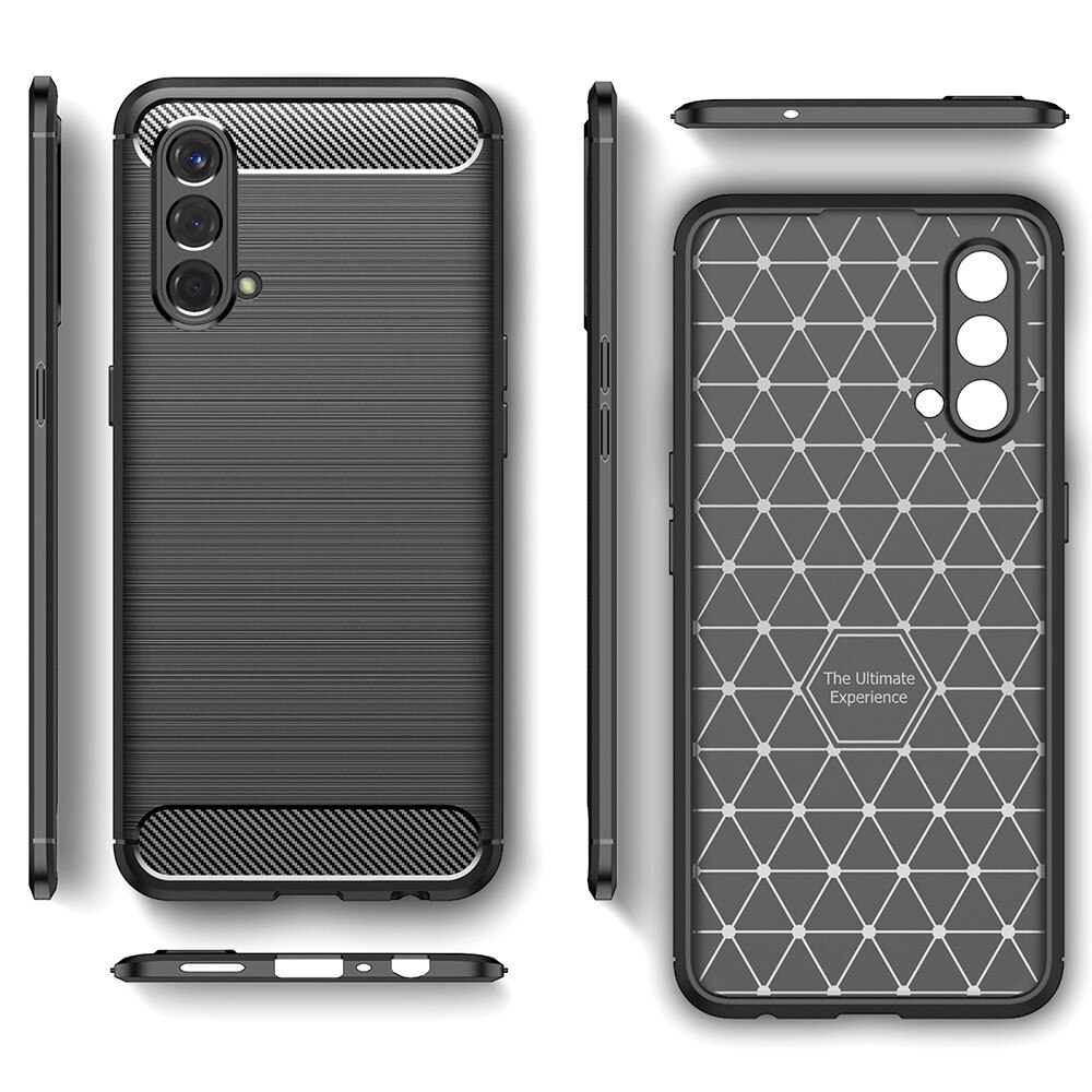 Brushed TPU Cover OnePlus Nord CE 5G Black