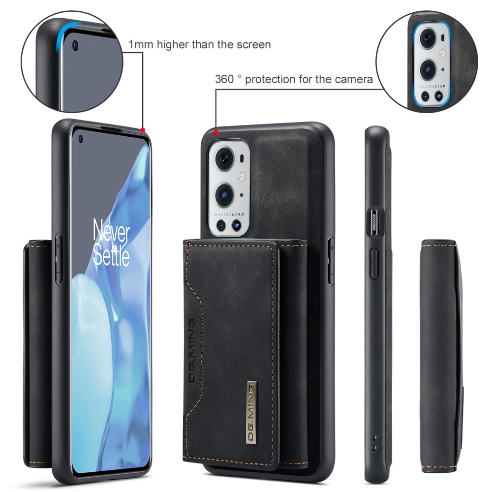 Magnetic Card Slot Case OnePlus 9 Pro Black