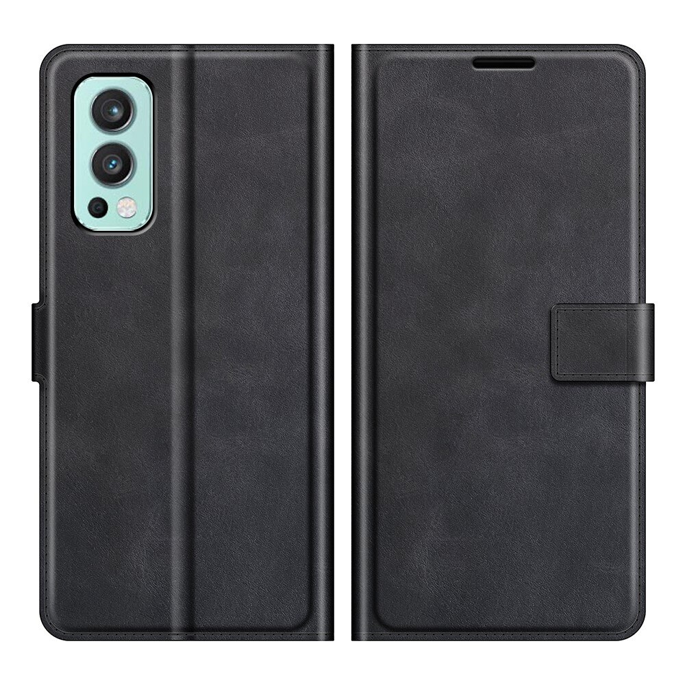 Leather Wallet OnePlus Nord 2 5G Black