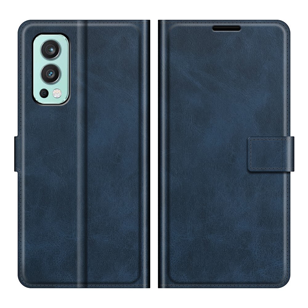 Leather Wallet OnePlus Nord 2 5G Blue