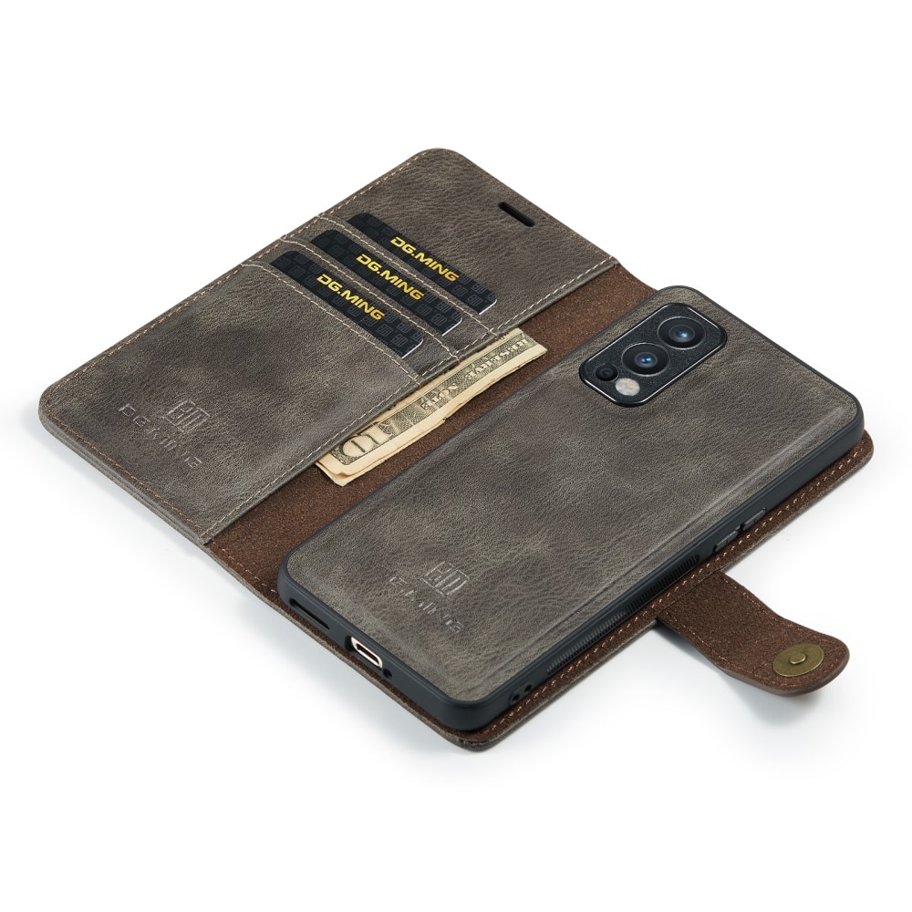 Magnet Wallet OnePlus Nord 2 5G Brown