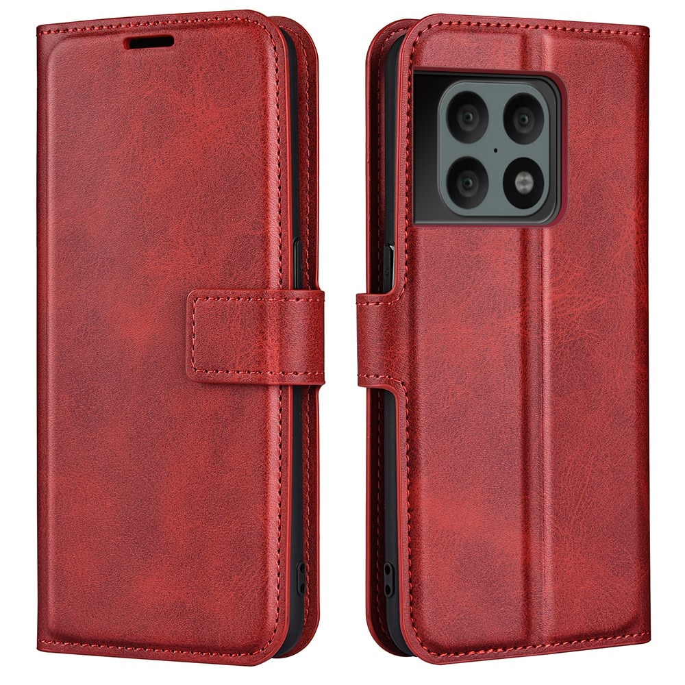 Leather Wallet OnePlus 10 Pro Red