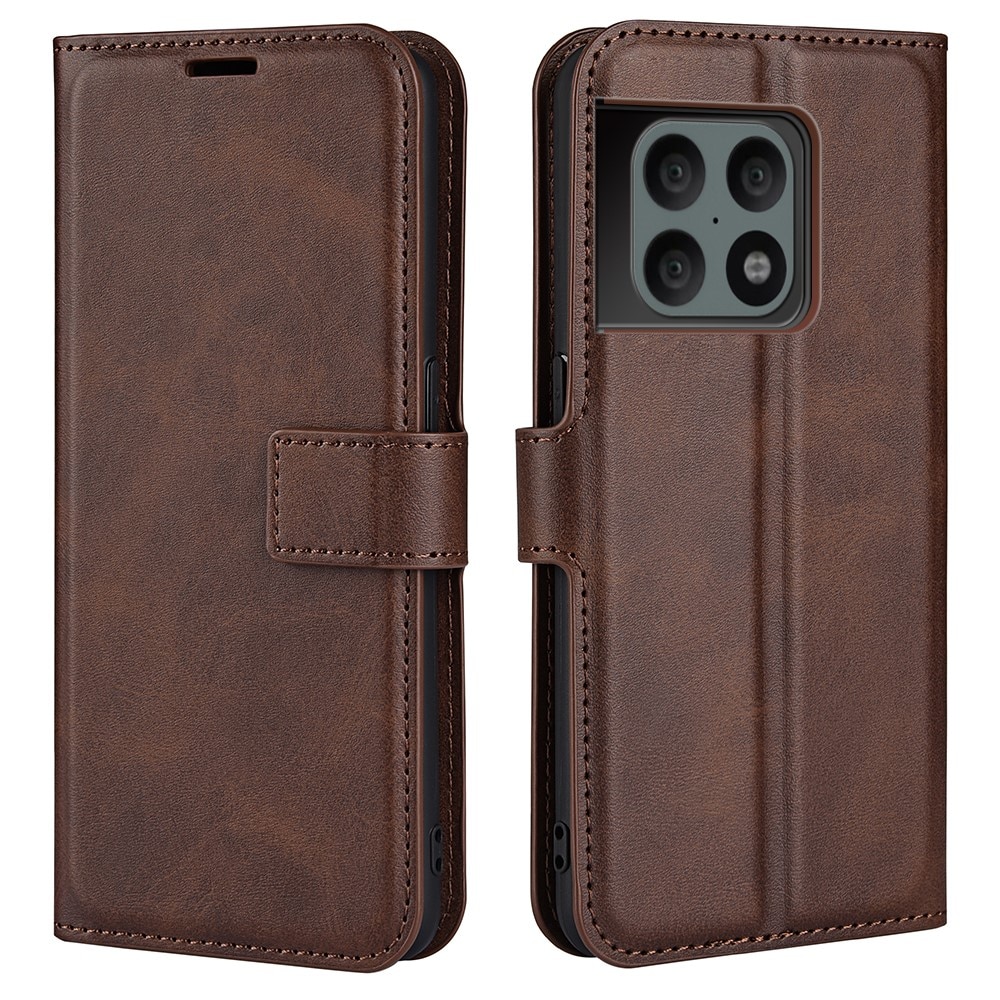 Leather Wallet OnePlus 10 Pro Brown