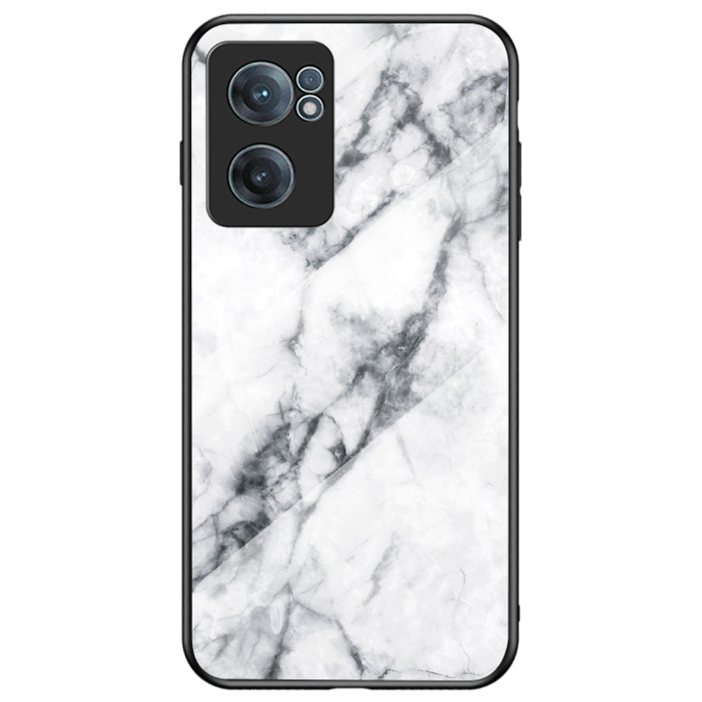 Cover Hærdet Glas OnePlus Nord CE 2 5G hvid marmor