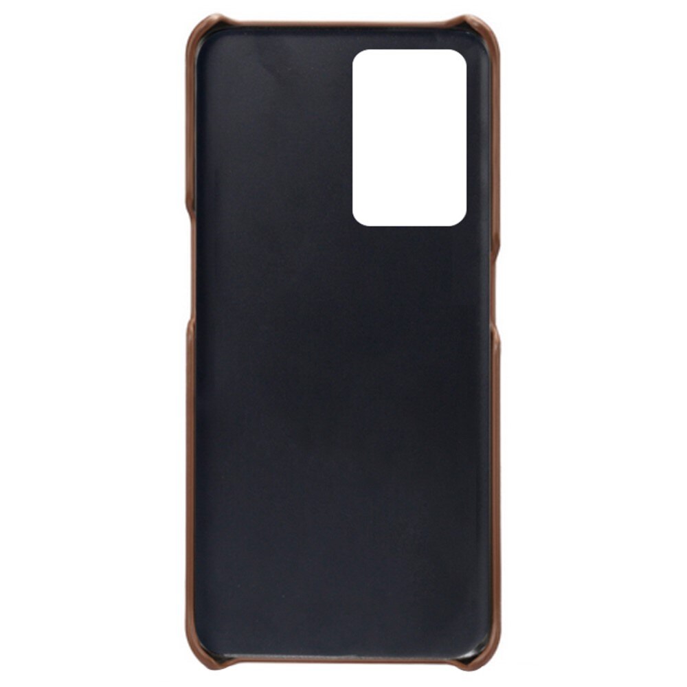 Card Slots Case  Oneplus Nord 2T 5G Brun