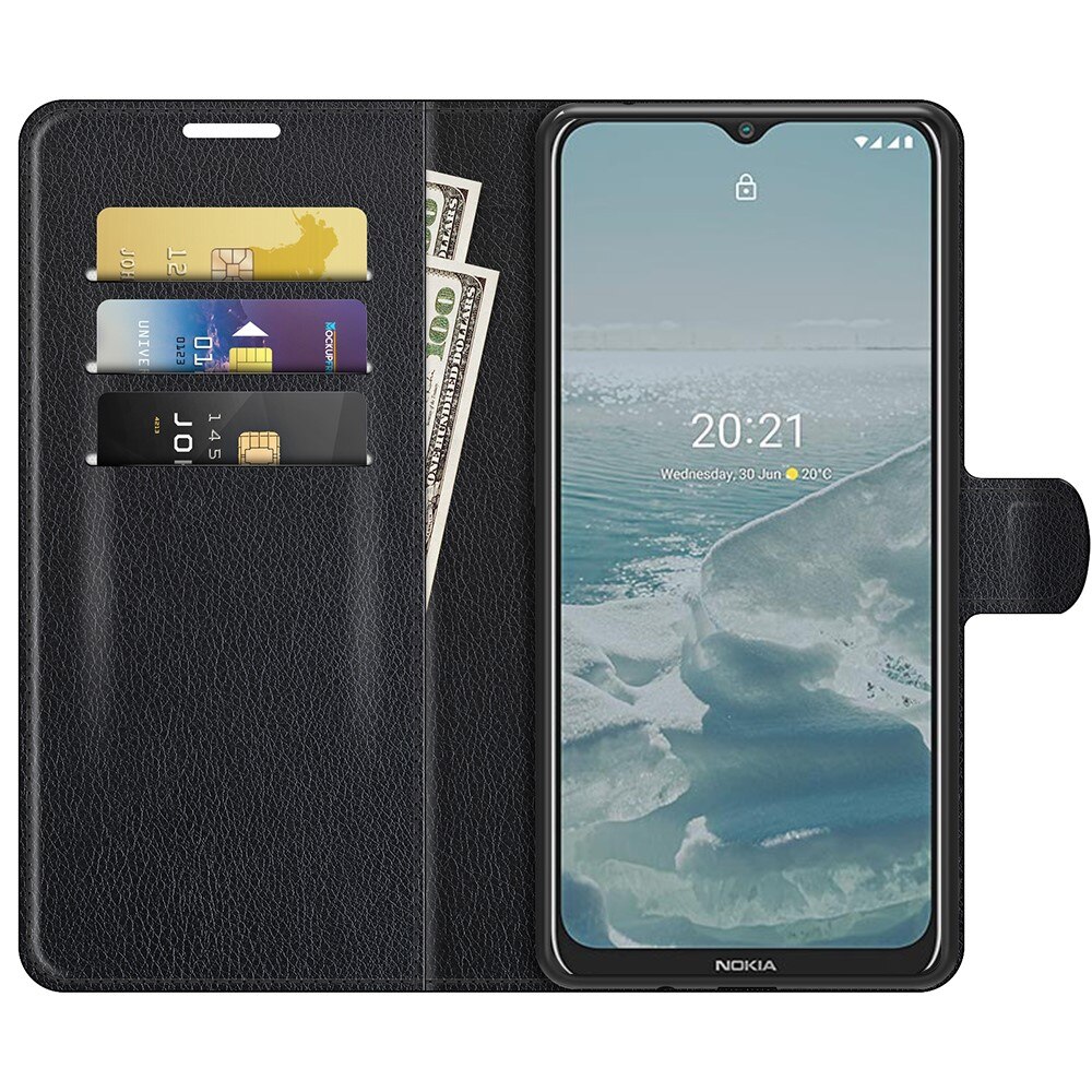 Mobiltaske Nokia G10/G20 sort