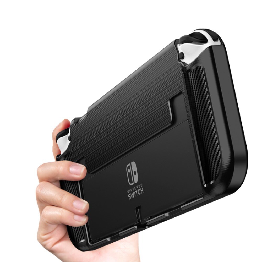 Brushed TPU Cover Nintendo Switch OLED Black